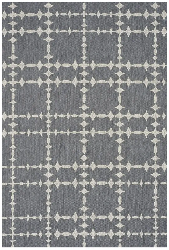 Hensley Dark Gray 7'10 X 10'10 Indoor/Outdoor Rug