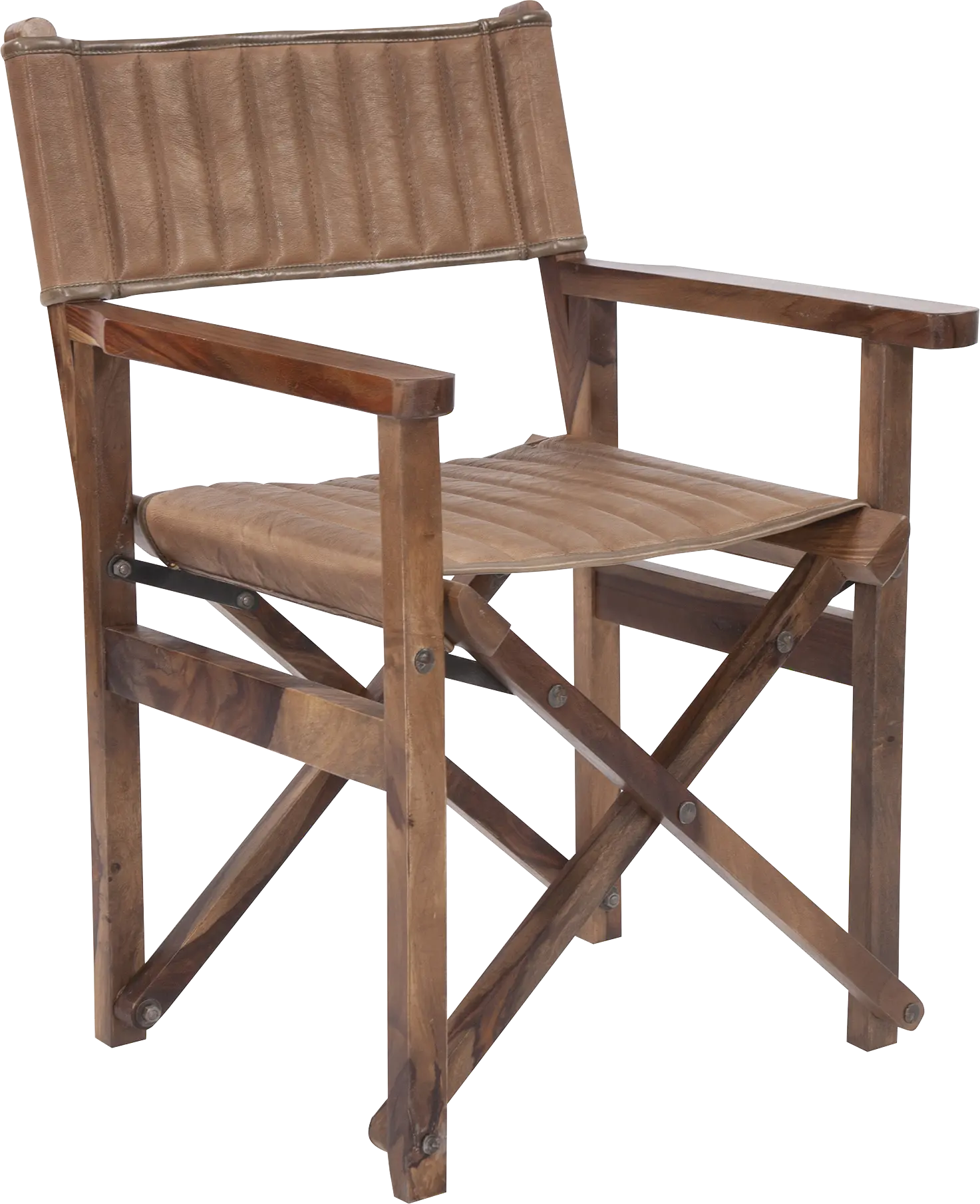 Huguenot Brown Accent Chair