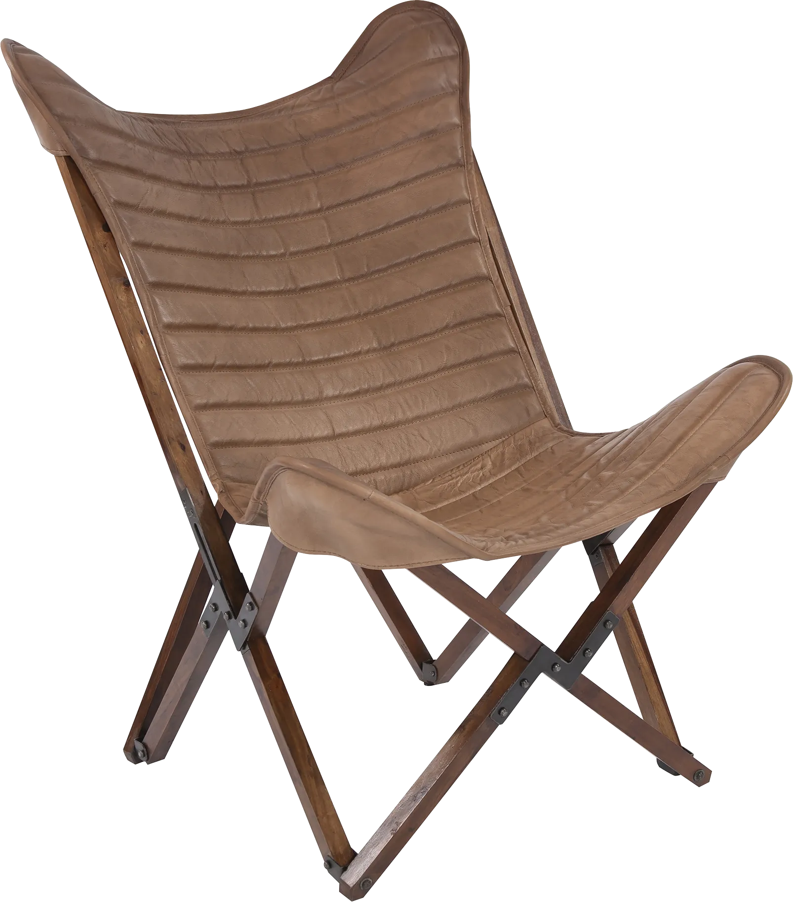 Inyo Brown Accent Chair - Image 1
