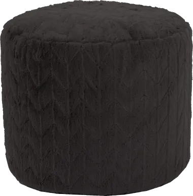 Sishane Brown Tall Pouf
