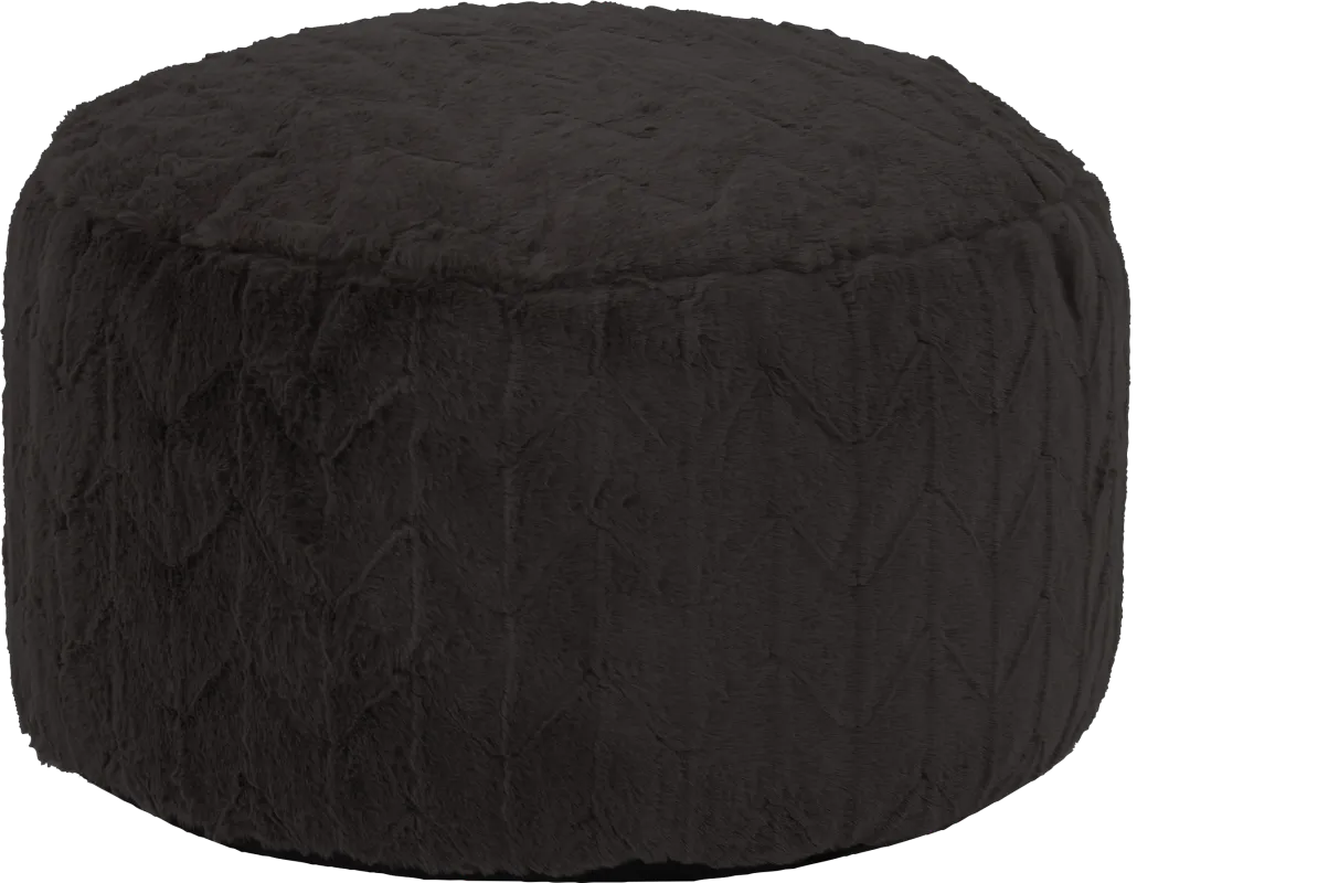 Sishane Brown Foot Pouf