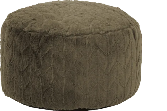 Sishane Moss Foot Pouf