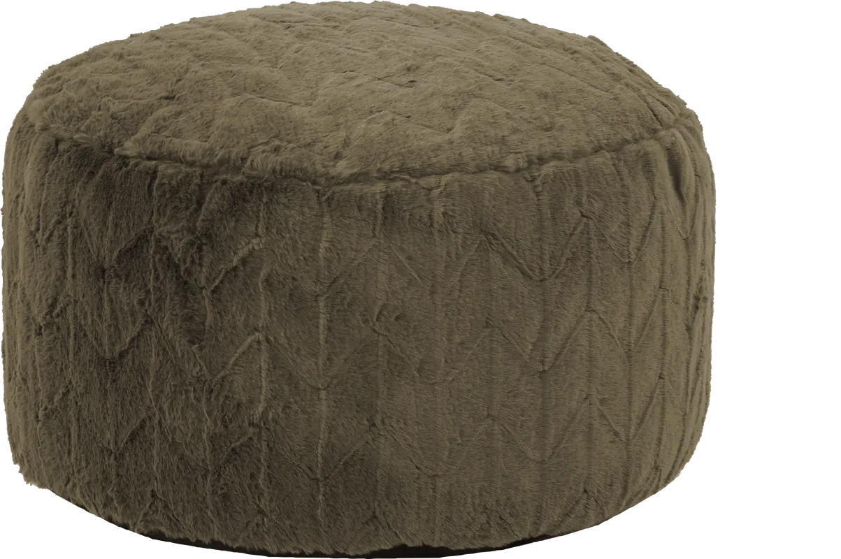 Sishane Moss Foot Pouf