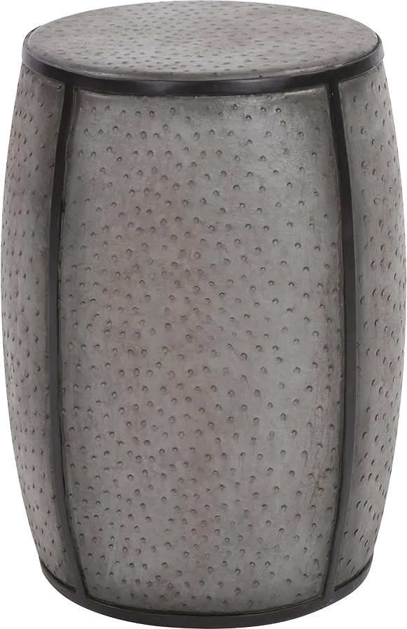 Capaci Gray Accent Stool - Image 1