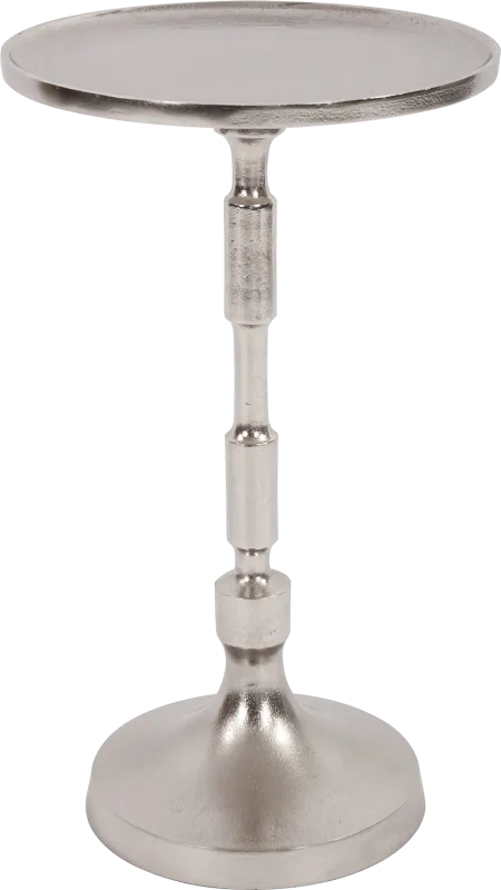Quaggy Silver Accent Table