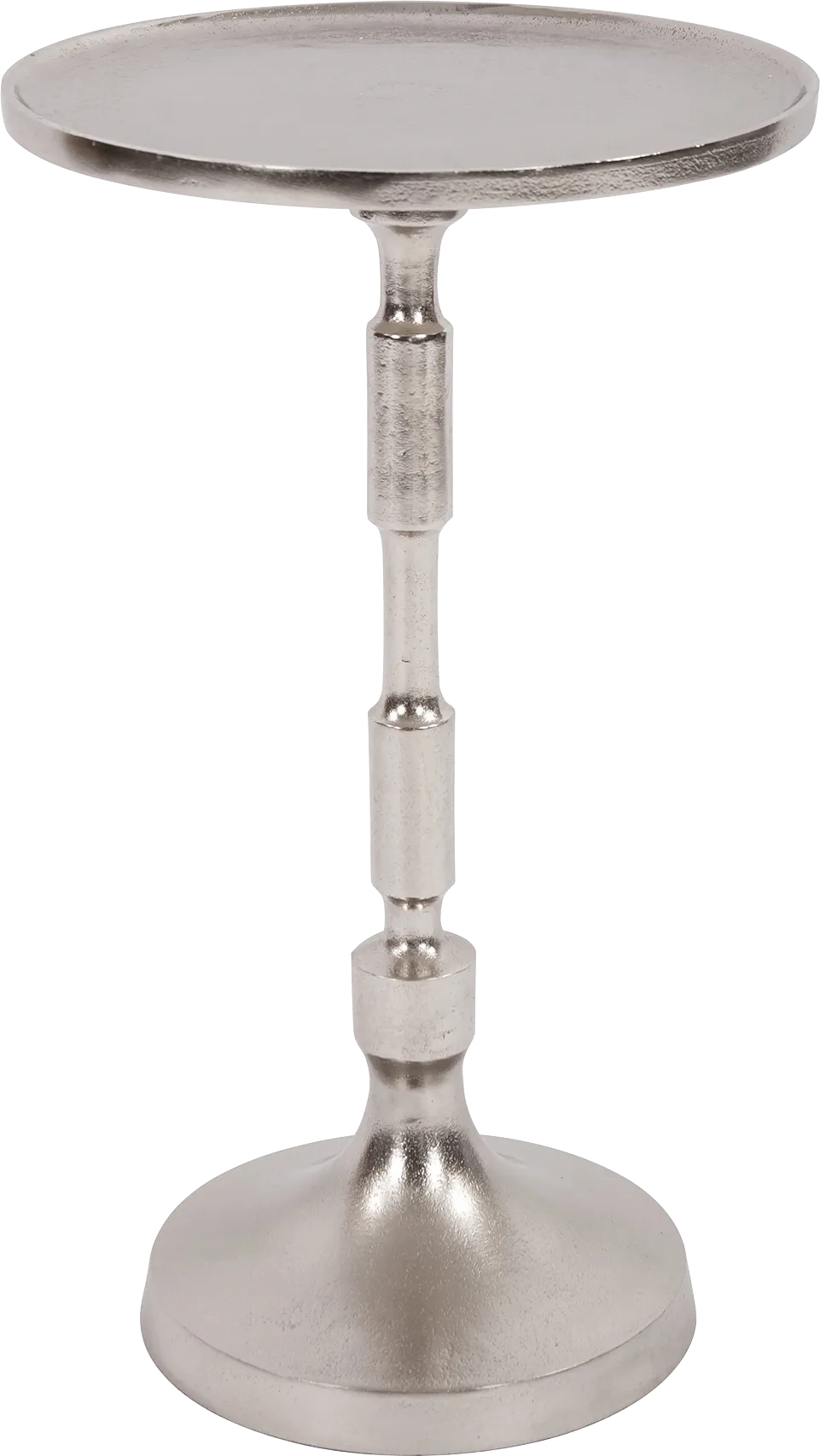 Quaggy Silver Accent Table - Image 1