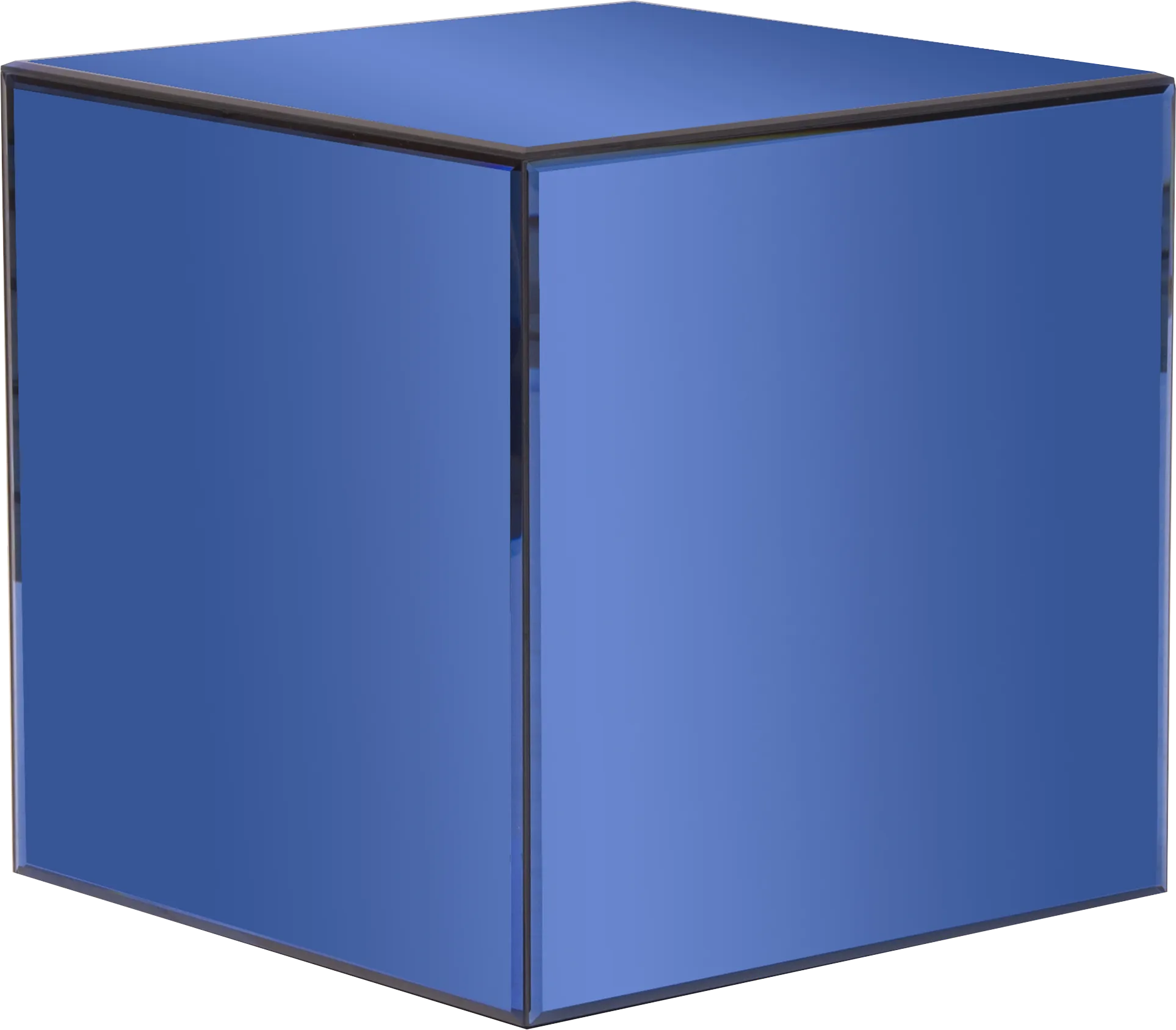 Yuba Blue Accent Table - Thumbnail - Image 1