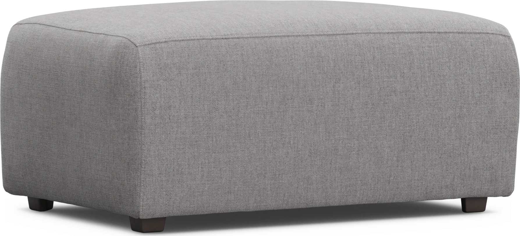 Calay Outdoor Ottoman with Ash Slipcover - Image 1