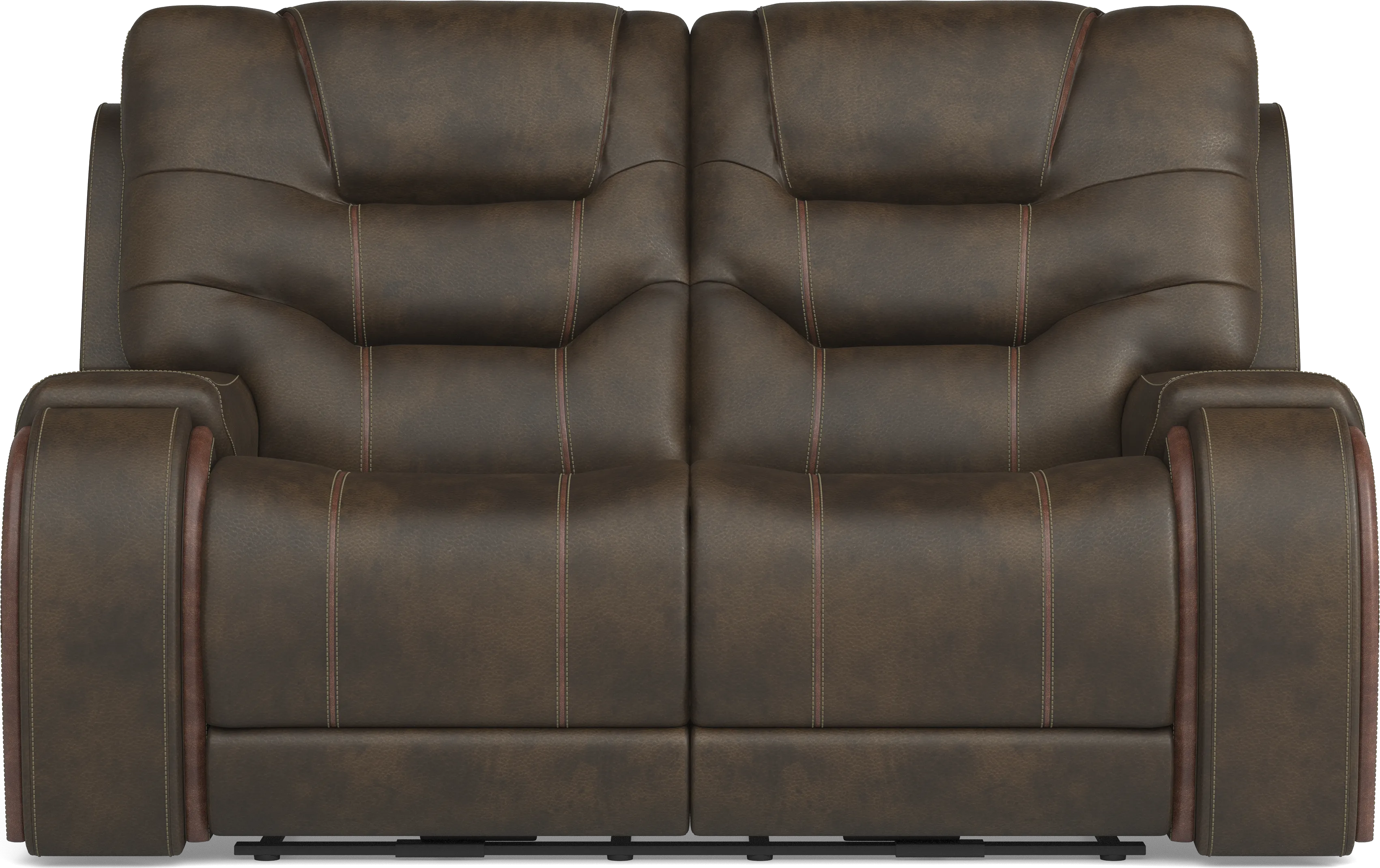 Laredo Springs Brown 5 Pc Living Room with Dual Power Reclining Sofa - Thumbnail - Image 7
