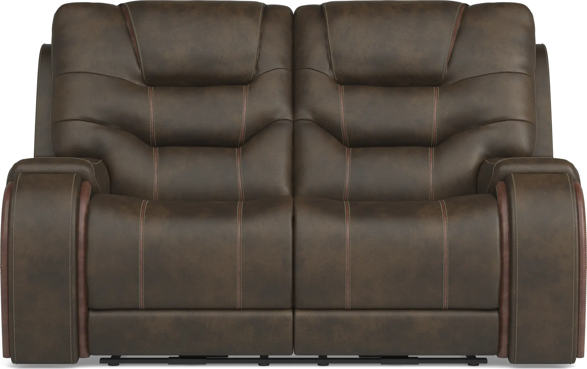 Laredo Springs Brown Loveseat