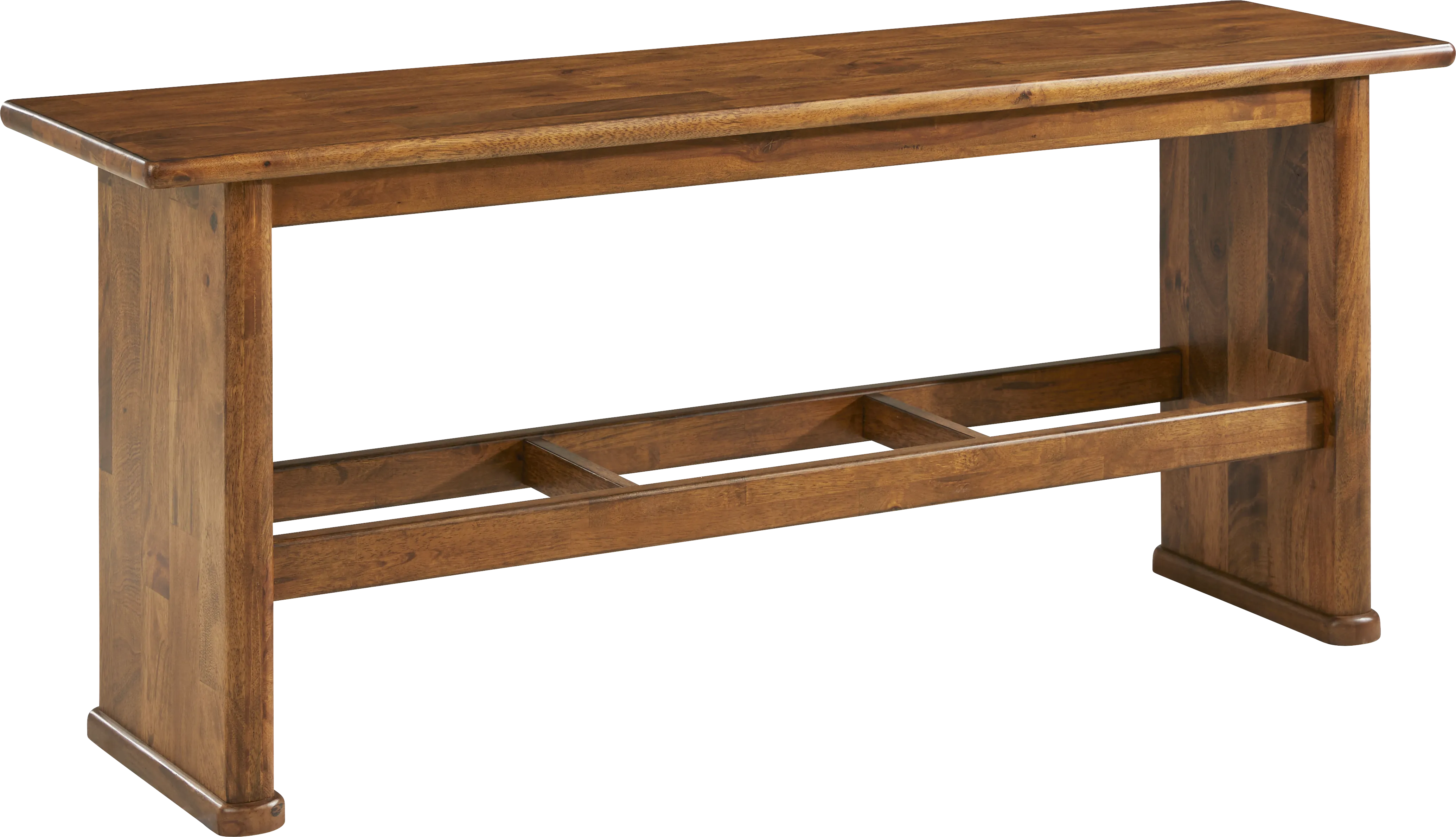 Surrey Ellis Brown Counter Height Bench - Thumbnail - Image 1