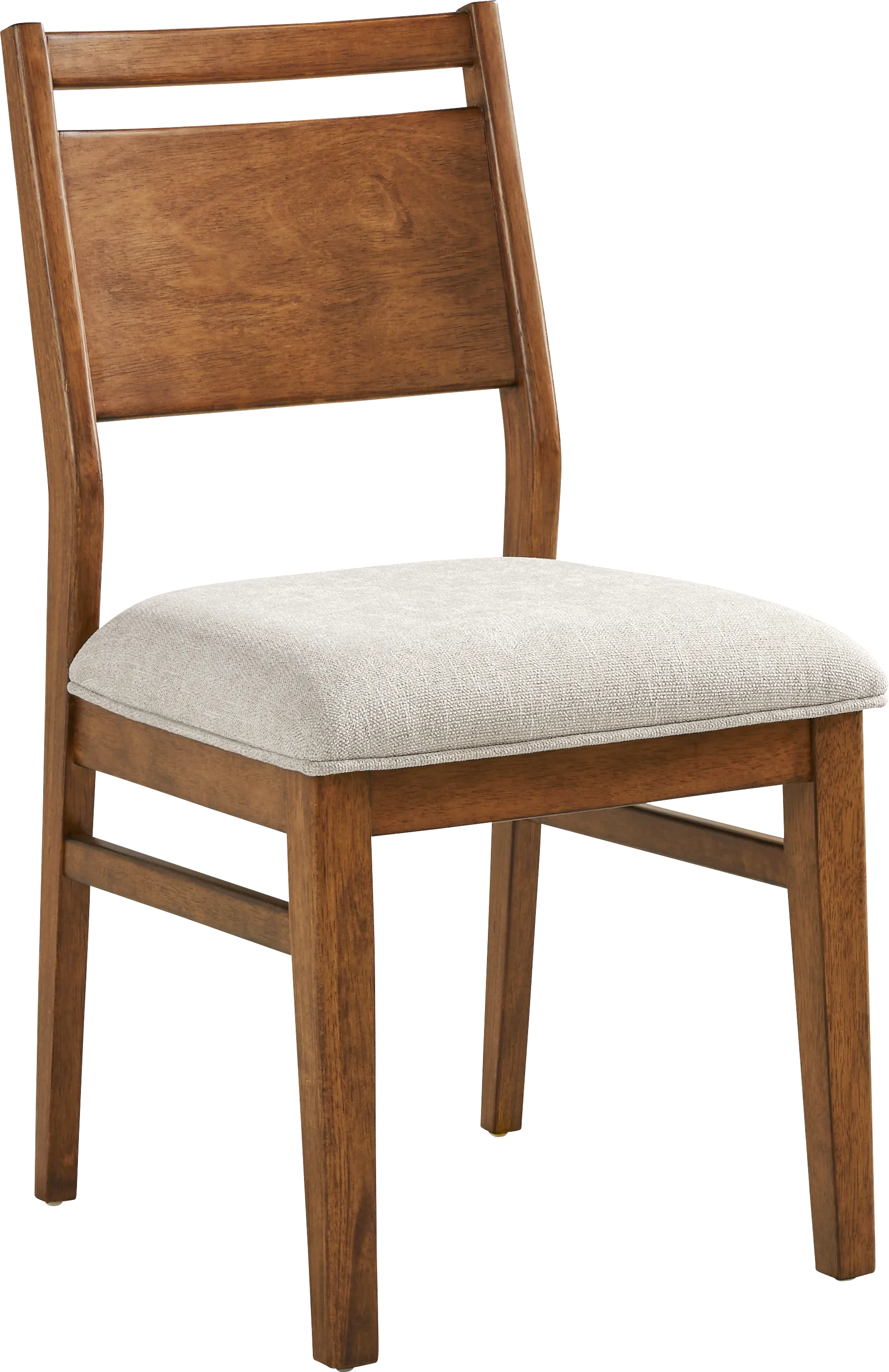 Surrey Ellis Brown 6 Pc Dining Room with Panel Back Chairs and Bench - Image 6