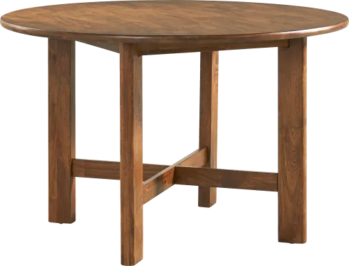 Surrey Ellis Brown Round Dining Table