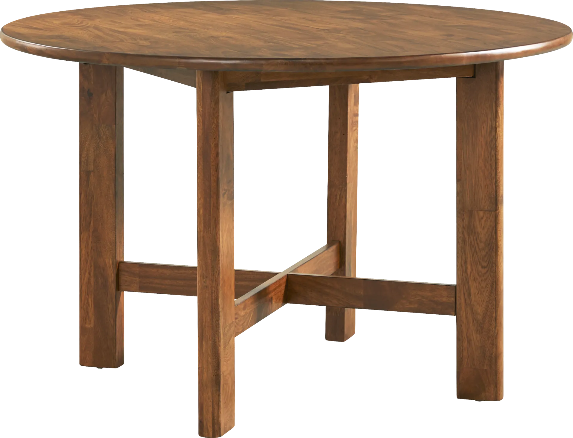 Surrey Ellis Brown Round Dining Table - Image 1