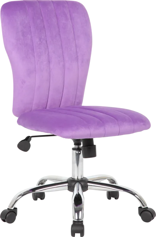 Kids Seychelle Purple Desk Chair