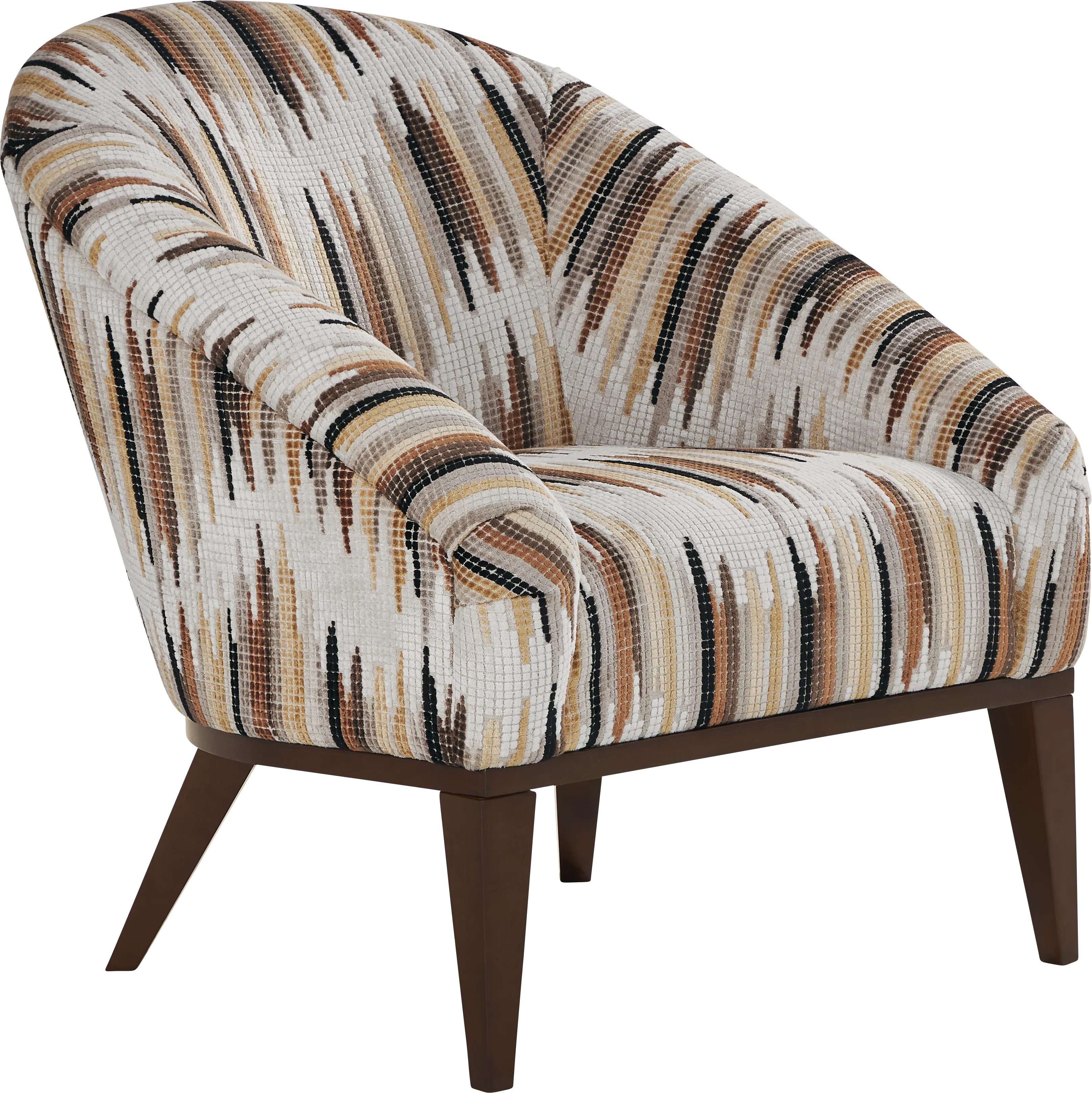 Edison Black Accent Chair - Thumbnail - Image 1