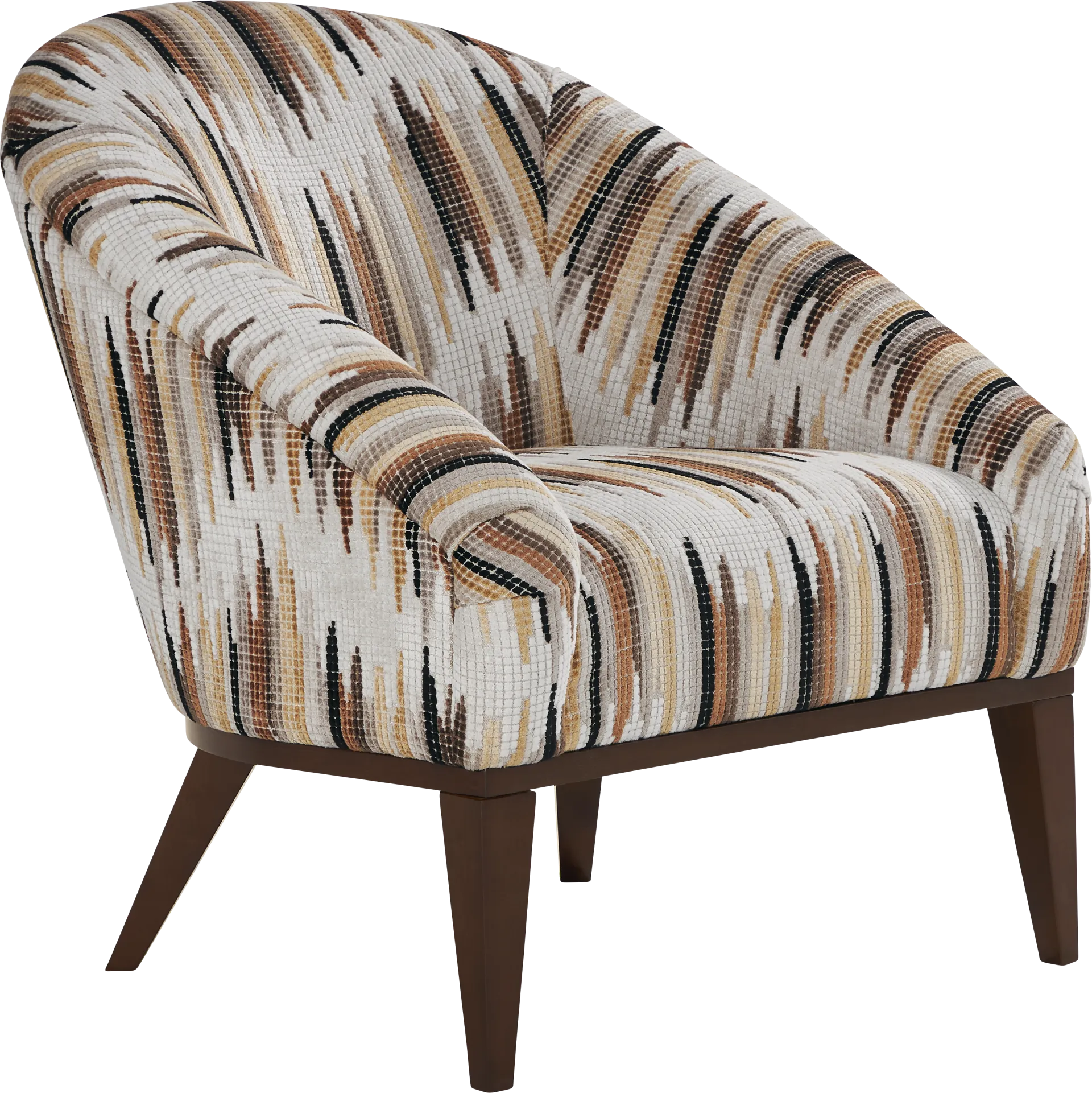 Edison Black Accent Chair - Image 1