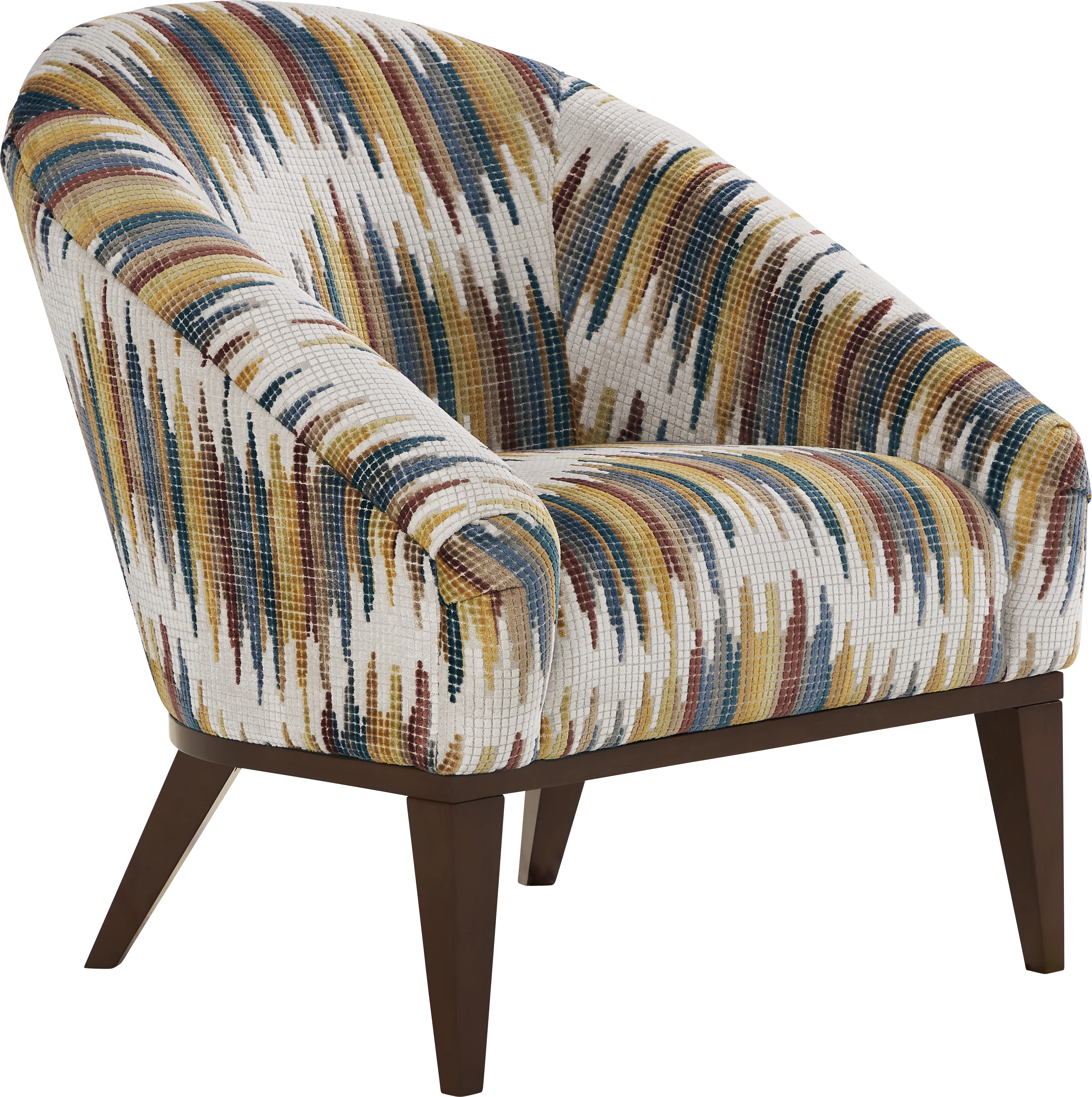 Edison Yellow Accent Chair - Thumbnail - Image 1