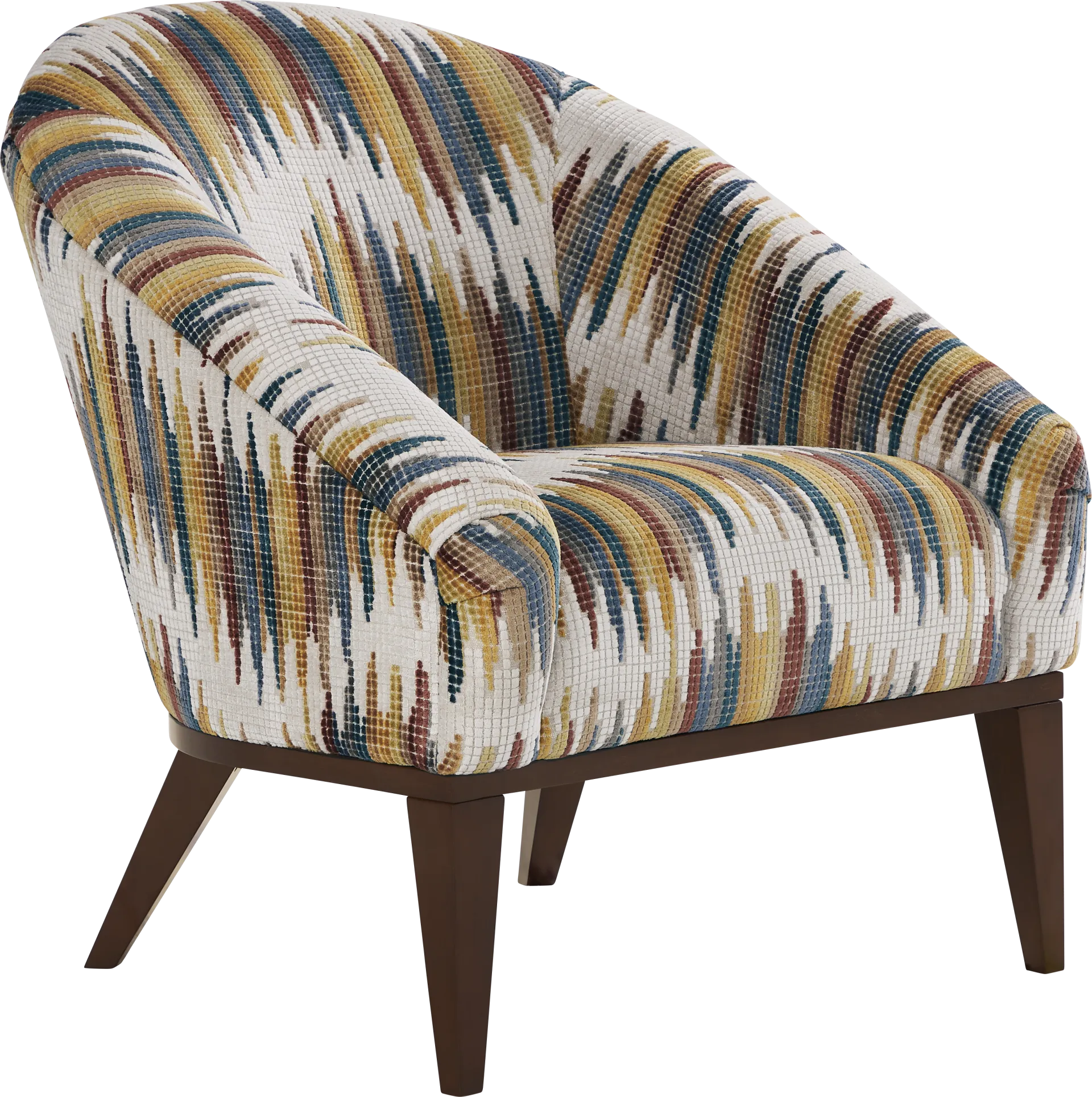 Edison Yellow Accent Chair - Image 1