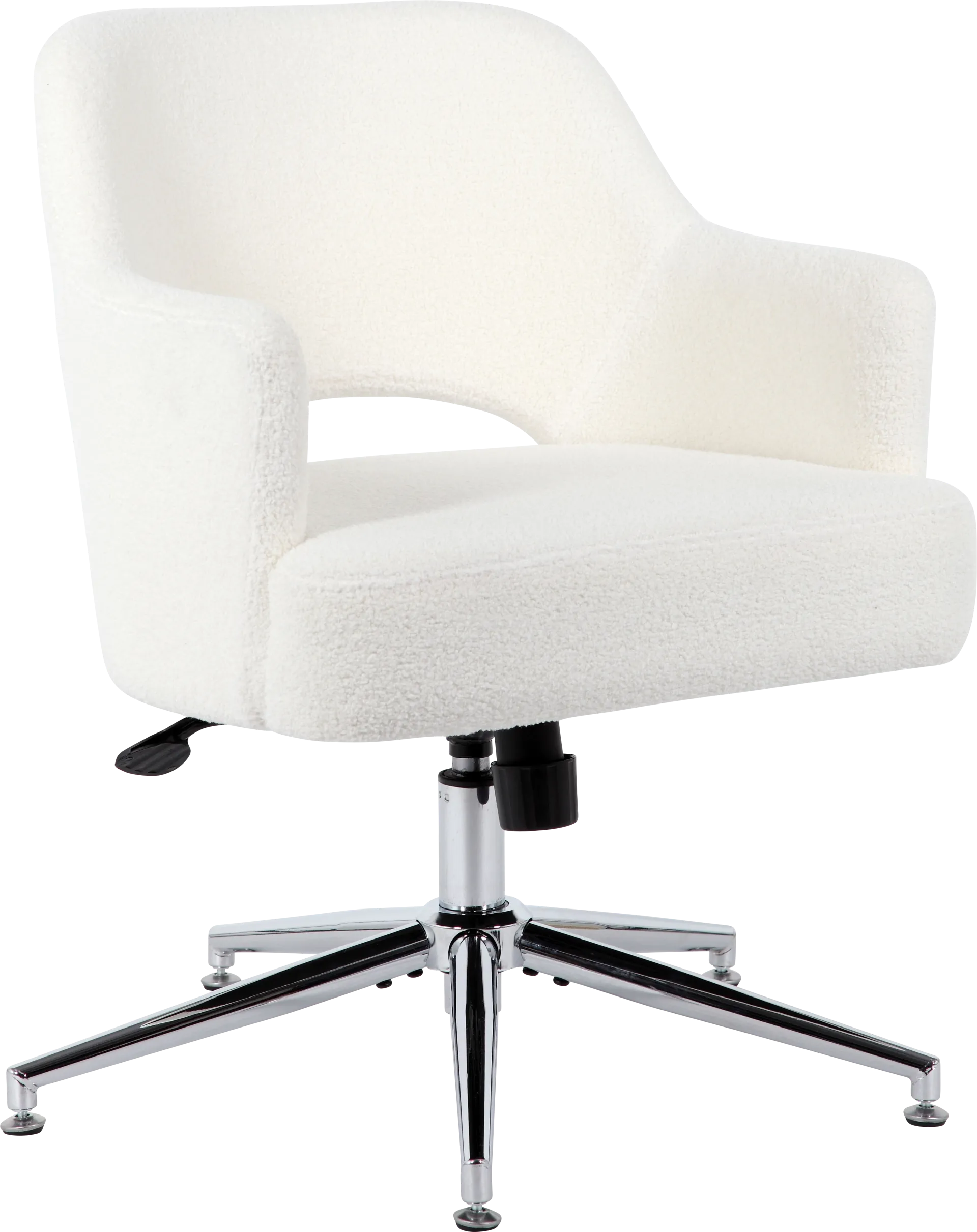 Kids Silas Off-White Desk Chair - Image 1
