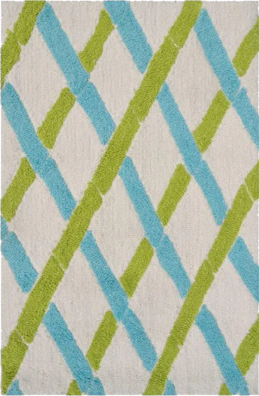 Clagnane Green 7' x 10' Indoor/Outdoor Rug