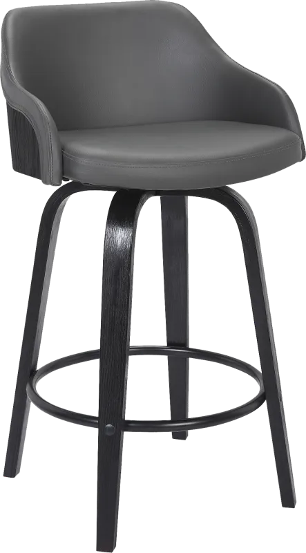 Utley Gray Counter Height Stool