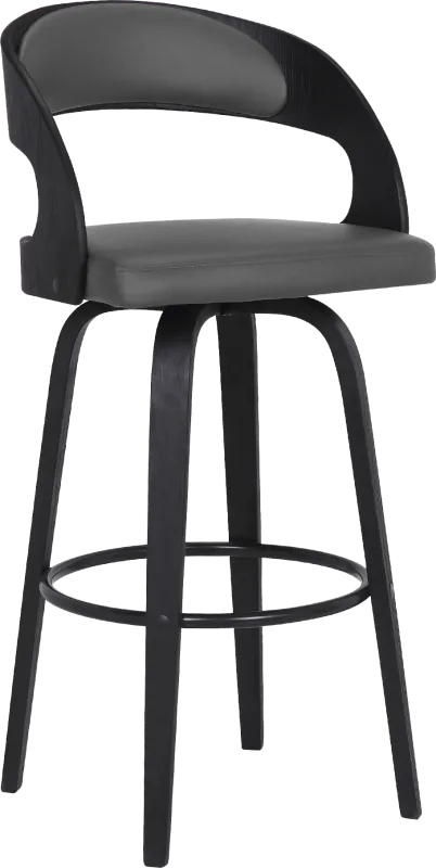 Vanceave Gray Counter Height Stool