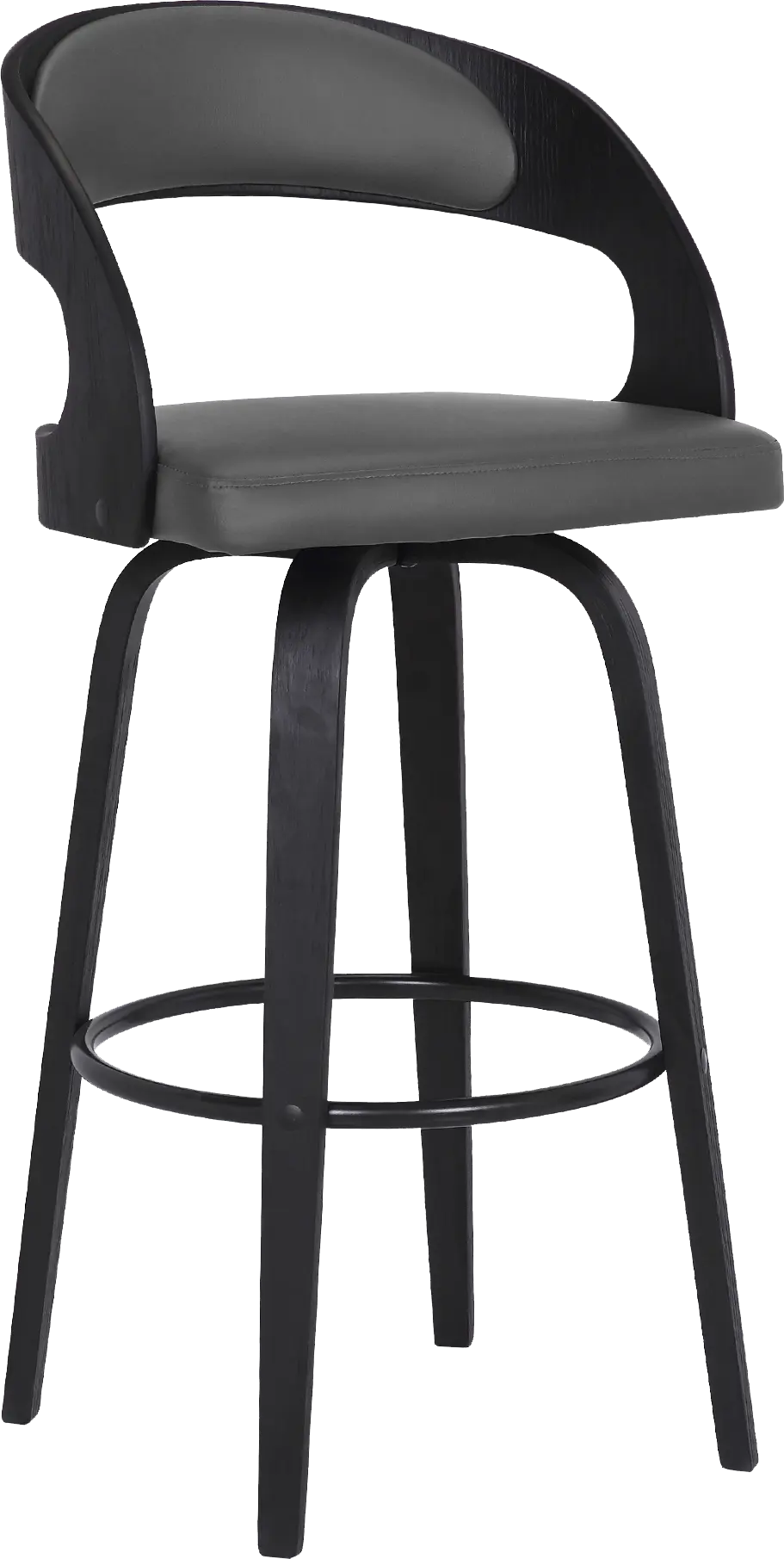 Vanceave Gray Counter Height Stool