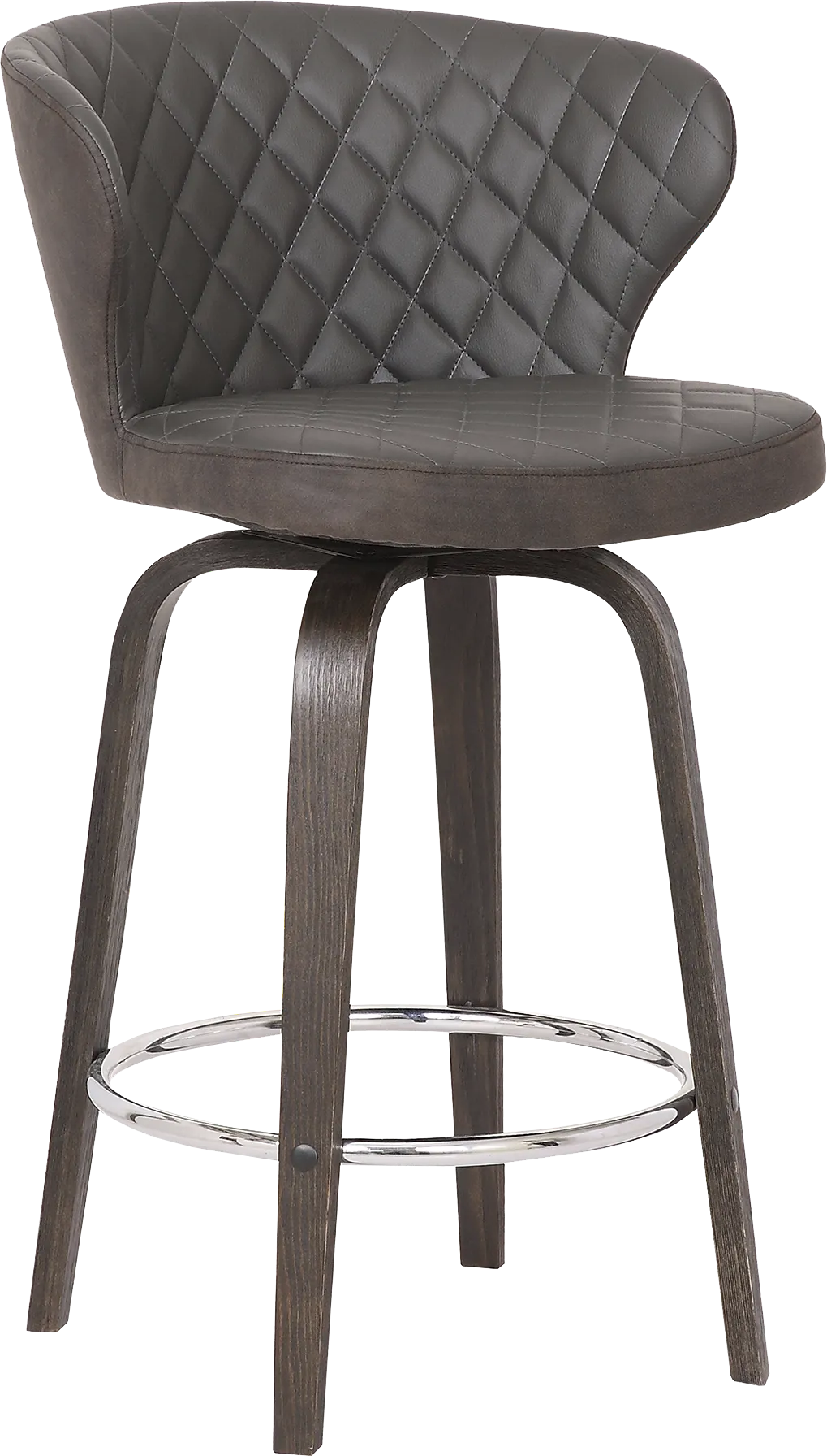 Wettzel Brown Bar Stool - Thumbnail - Image 1