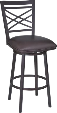 Abergreen Brown Fargo Bar Stool