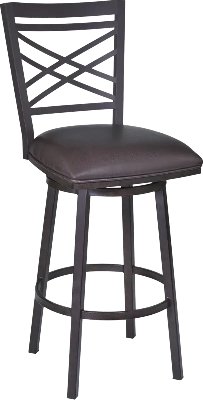 Abergreen Brown Fargo Bar Stool