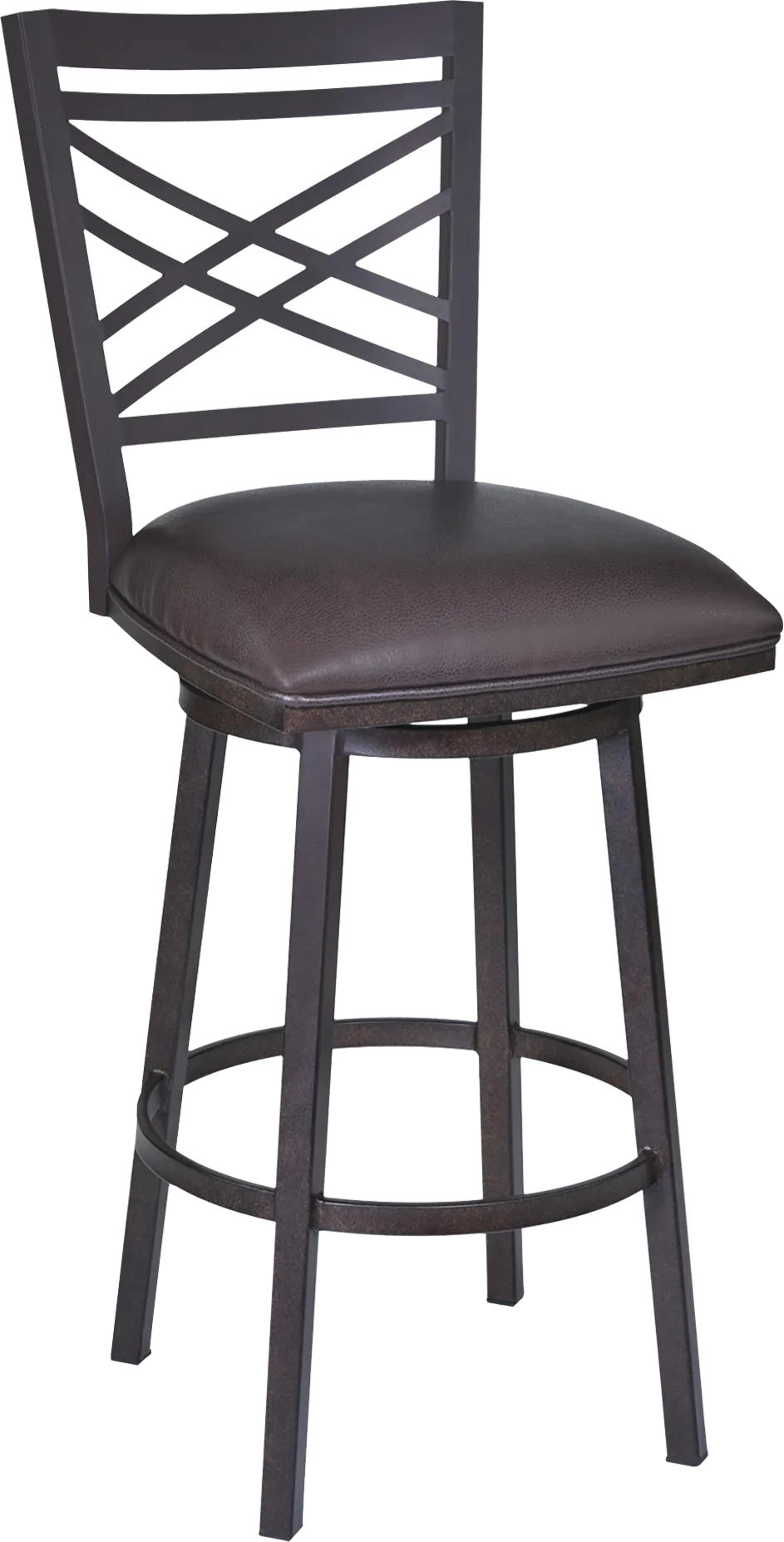 Abergreen Brown Fargo Bar Stool - Image 1