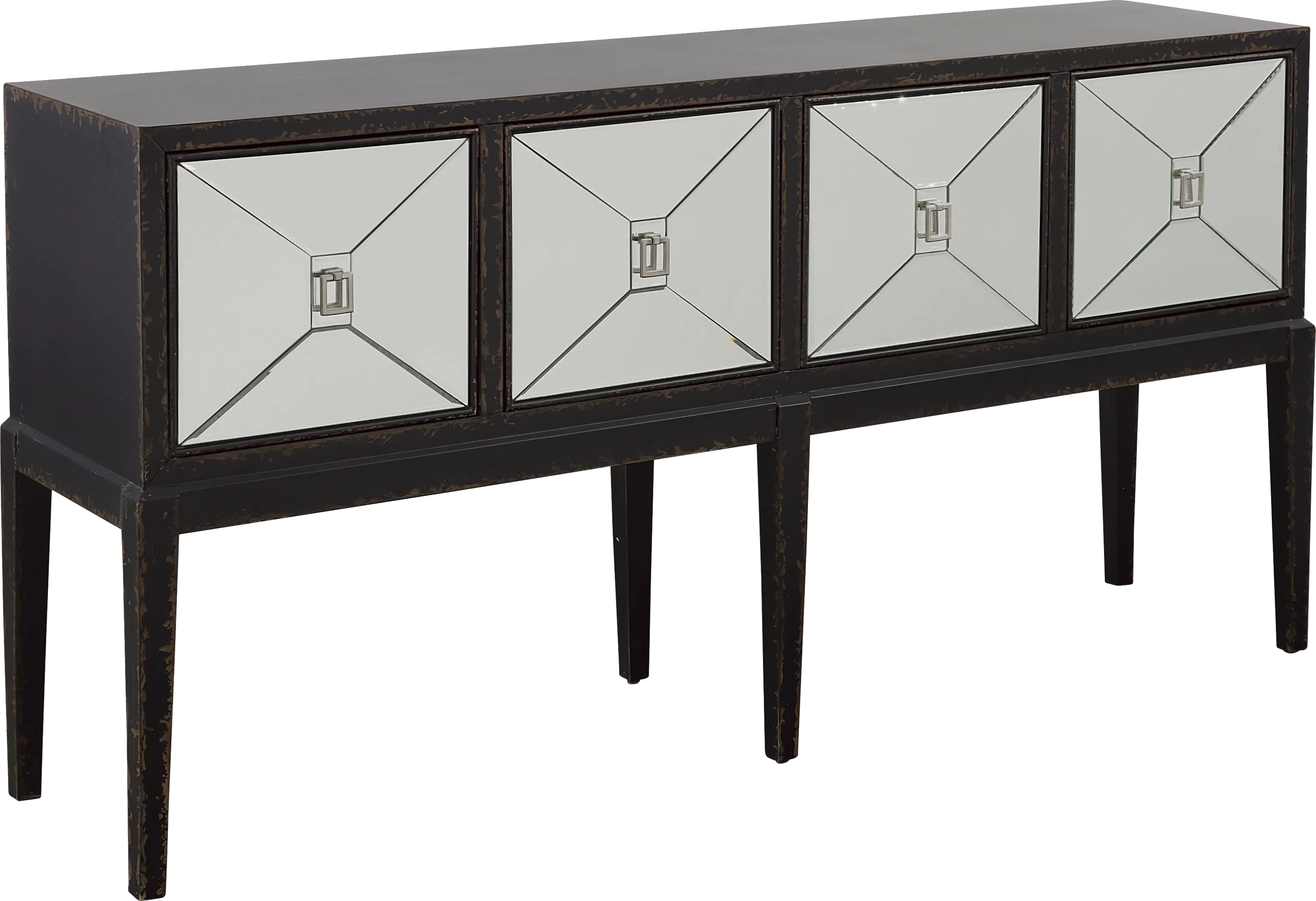 Whitecrow Black Accent Cabinet - Thumbnail - Image 1