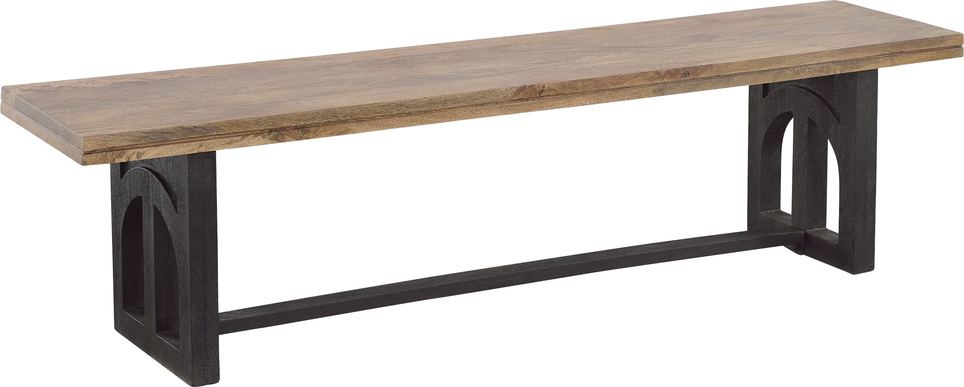 Triboro Natural Dining Bench - Thumbnail - Image 1