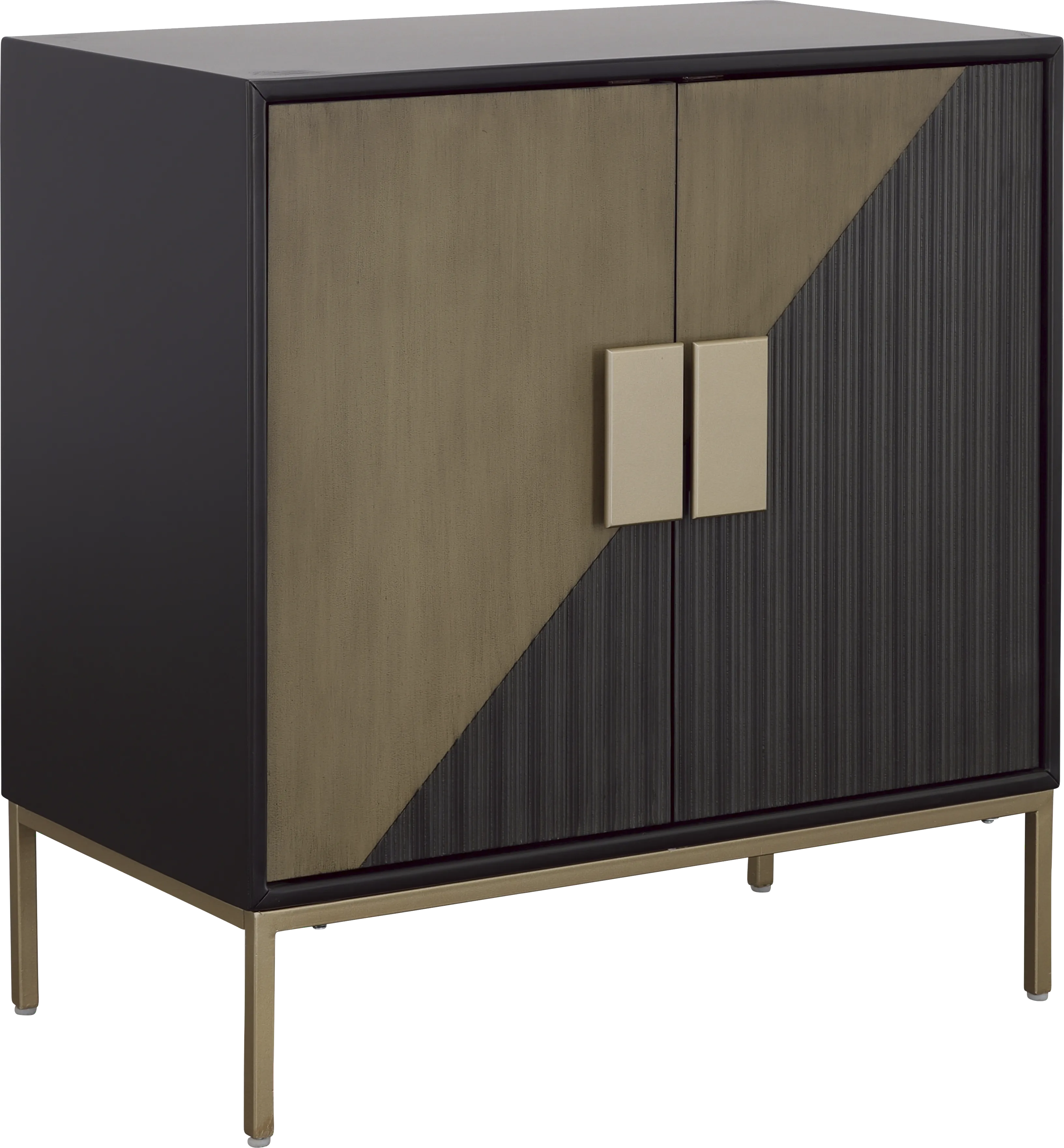 Viridian Black Accent Cabinet - Thumbnail - Image 1