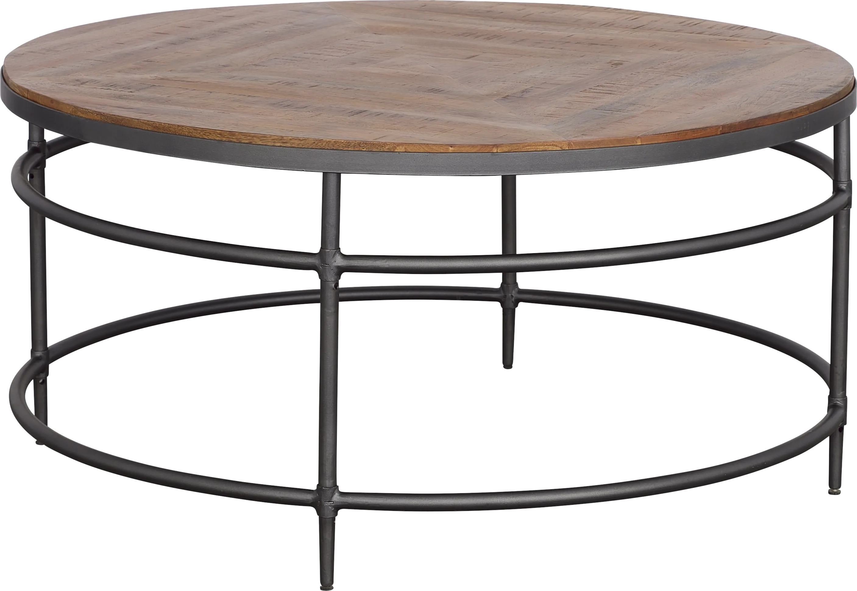 Thaxton Brown Cocktail Table - Thumbnail - Image 1