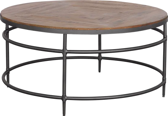 Thaxton Brown Cocktail Table