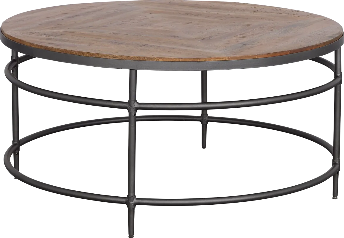 Thaxton Brown Cocktail Table