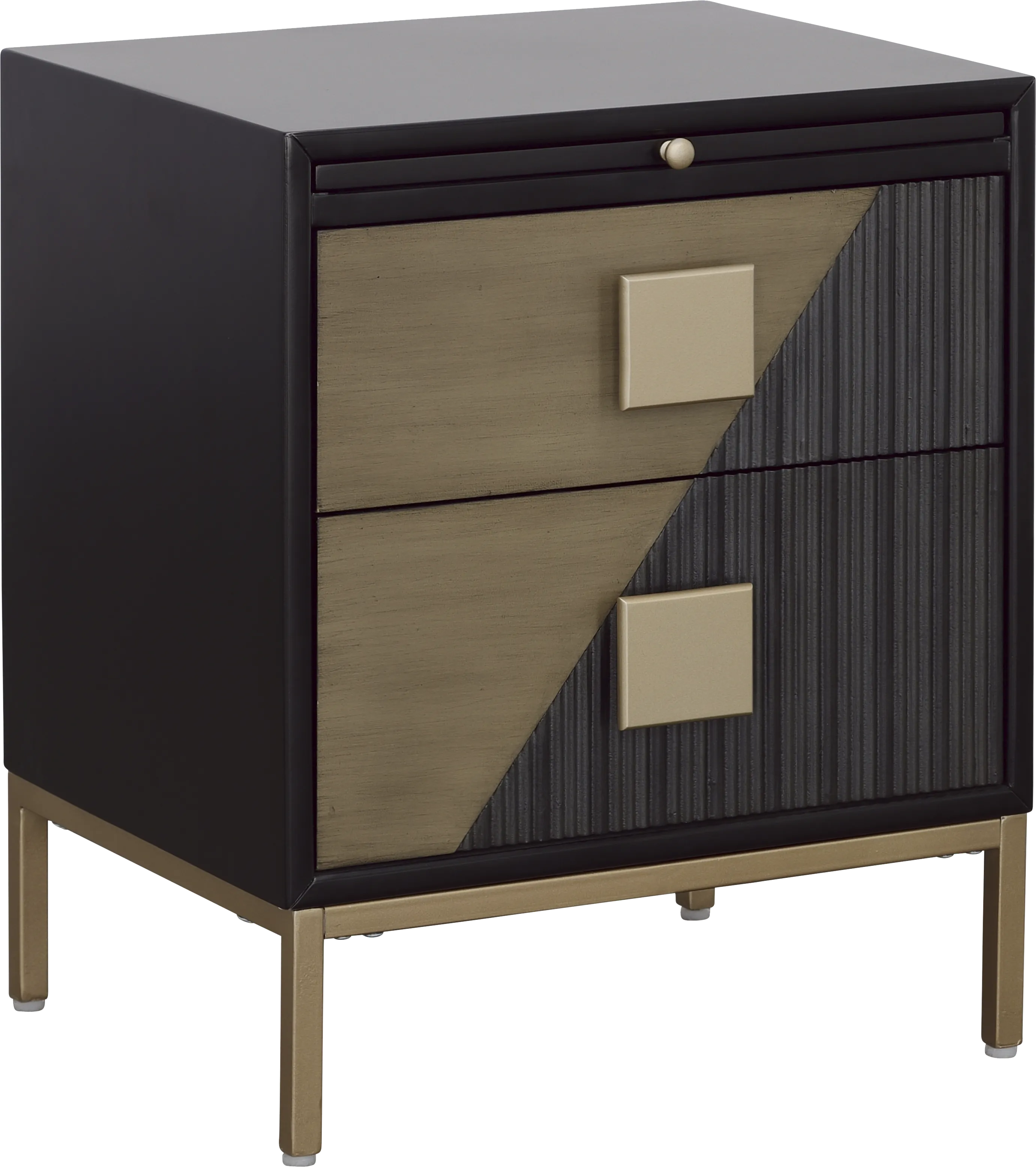 Stonethrow Black Side Table - Thumbnail - Image 1