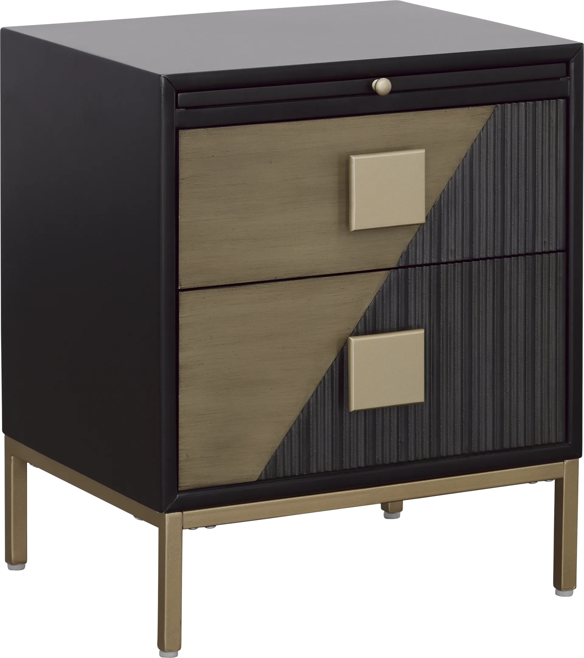 Stonethrow Black Side Table - Image 1