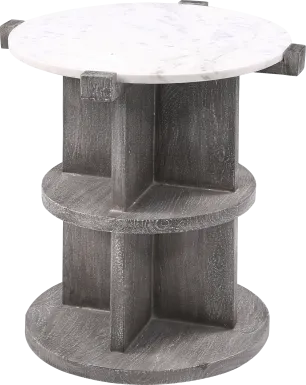 Sovran Gray Accent Table