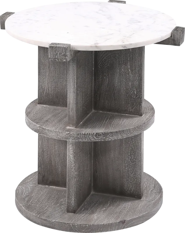 Sovran Gray Accent Table
