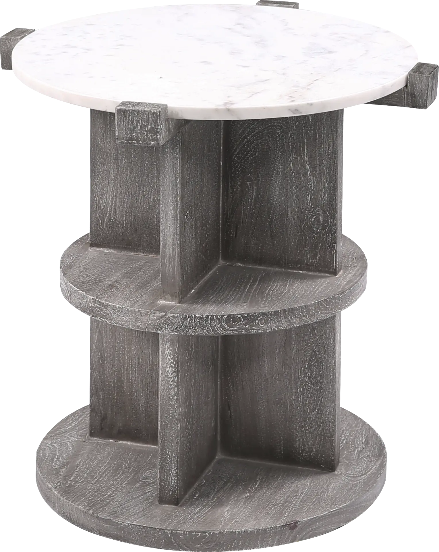 Sovran Gray Accent Table