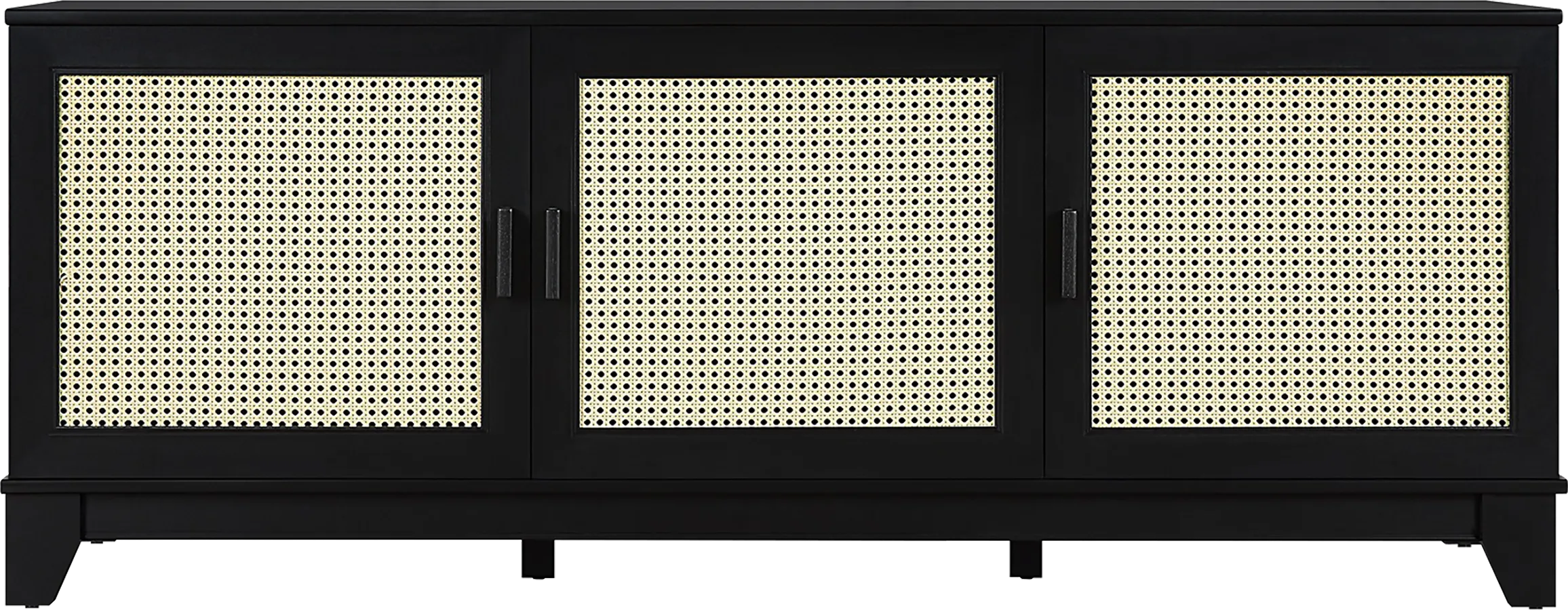 Gansons Black 63 in. Console - Thumbnail - Image 1