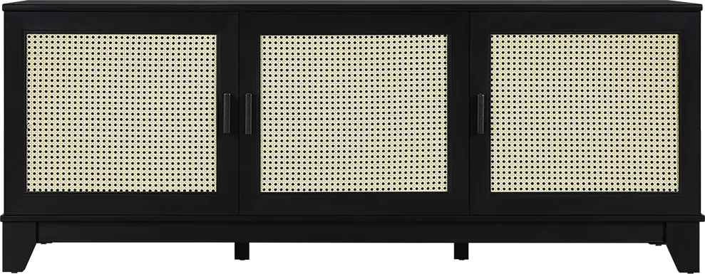 Gansons Black 63 in. Console