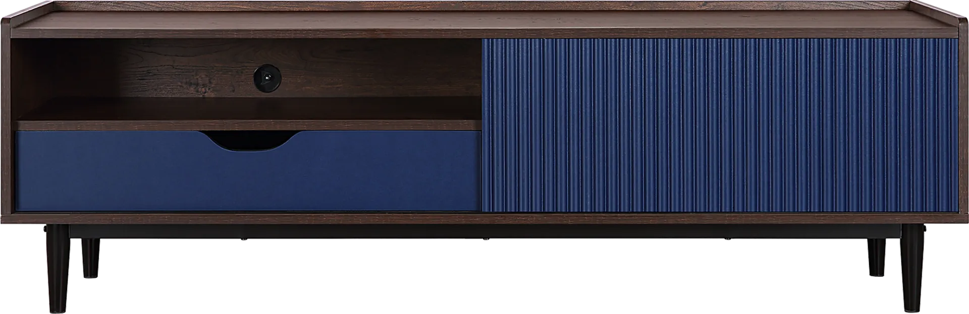 Lindall Navy 59.5 in. Console - Image 1