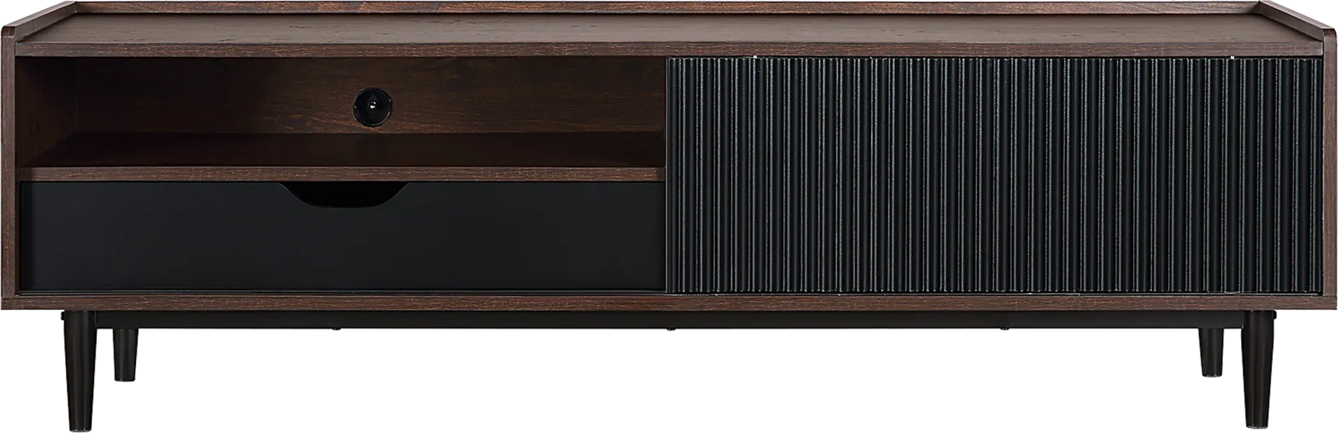 Lindall Black 59.5 in. Console - Image 1