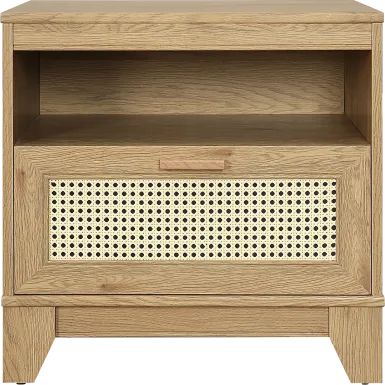 Gansons Natural Nightstand