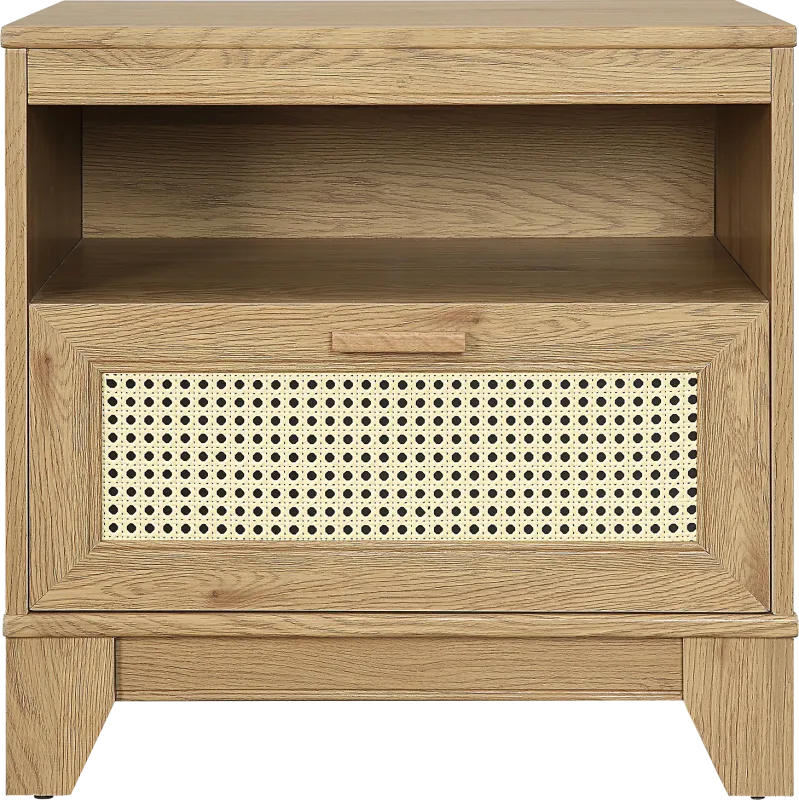 Gansons Natural Nightstand