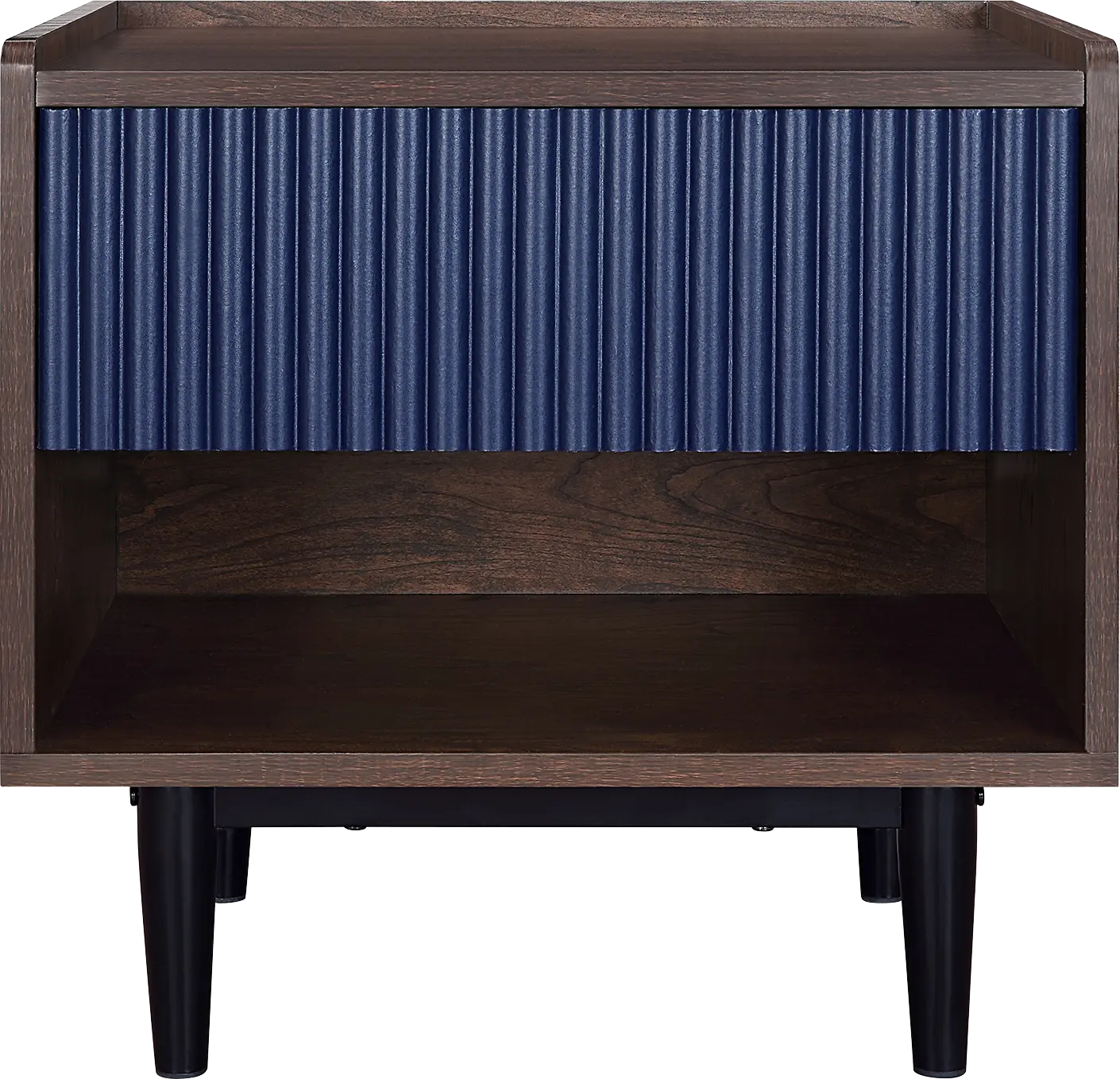 Lindall Navy Nightstand
